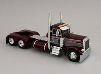DCP 1:64 *RED & GREY* Peterbilt 379 Day Cab & LODE KING GRAIN TRAILER *NIB*