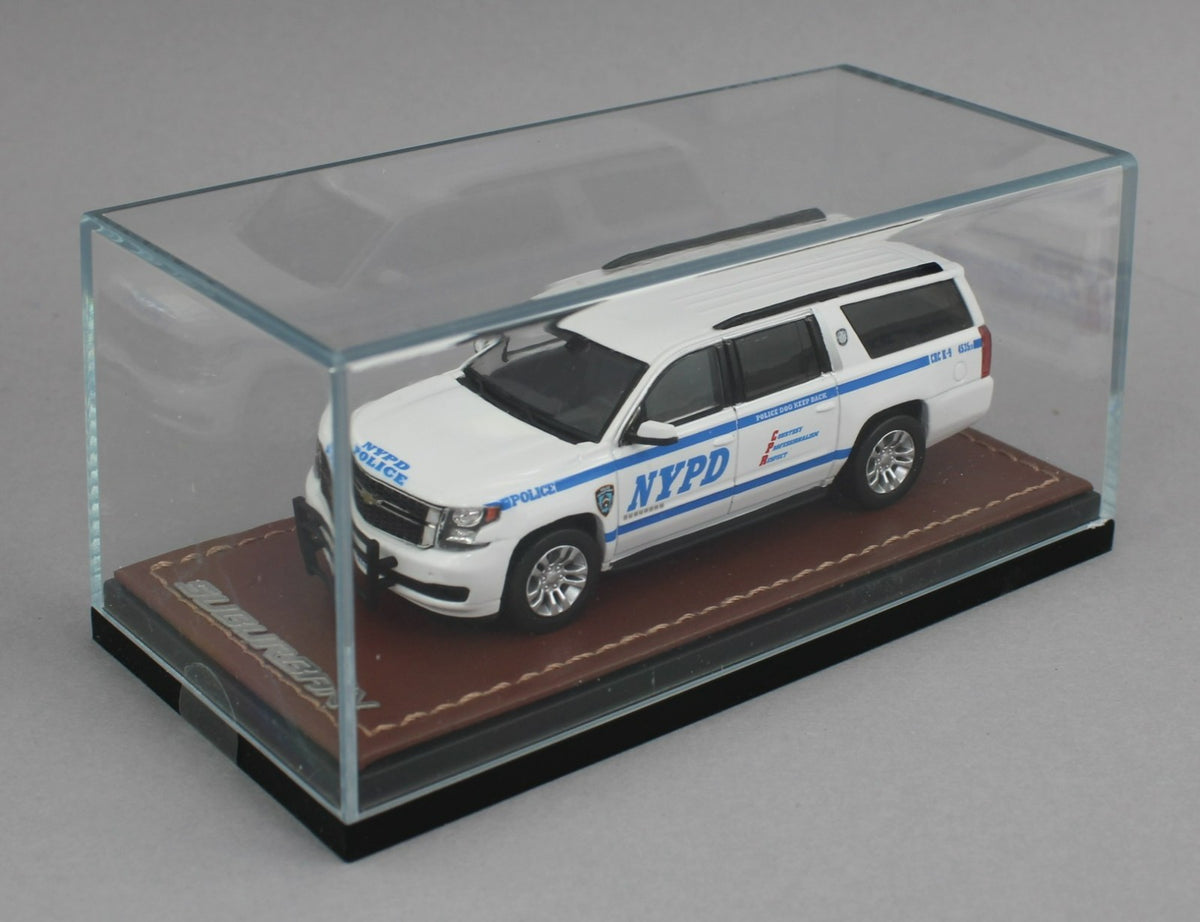 1:64 *GOC* NYPD Chevrolet SUBURBAN POLICE CAR *NIB*| mc2-toys
