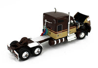 DCP 1:64 *BROWN & TAN* Kenworth W990 High Roof & WILSON LIVESTOCK TRAILER NIB