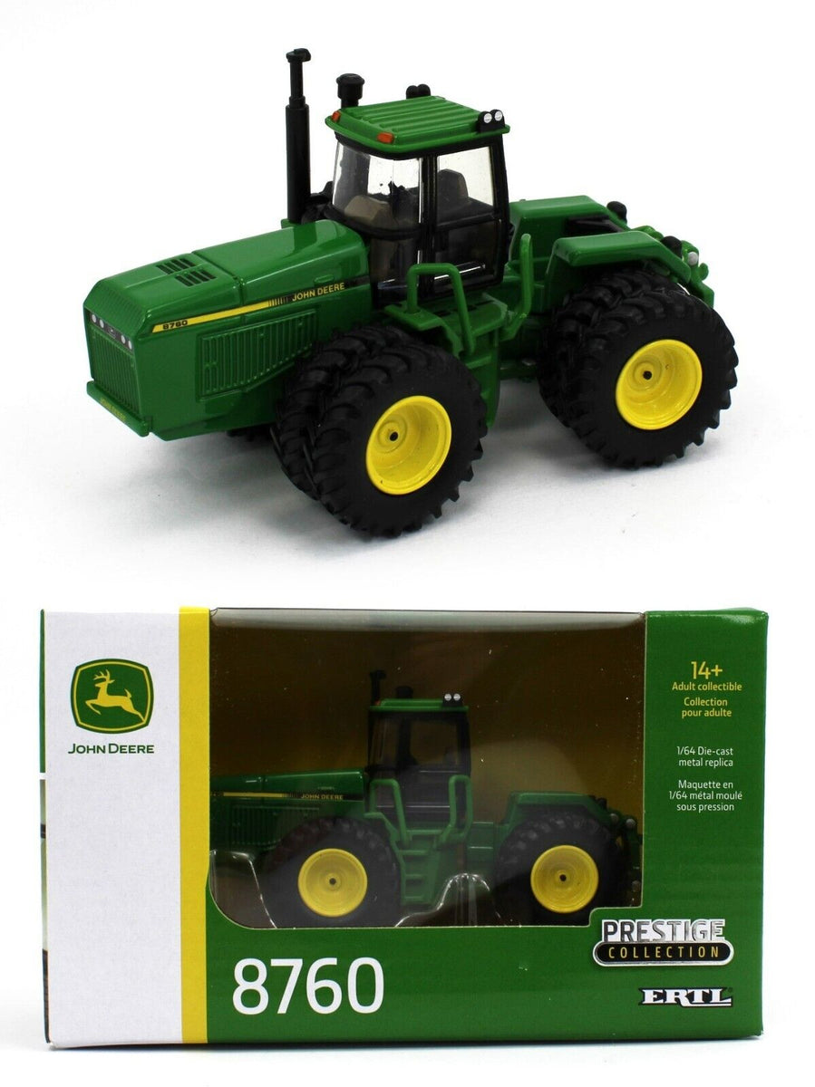 ERTL 1:64 *JOHN DEERE* Model 8760 4WD TRACTOR w/DUALS *PRESTIGE