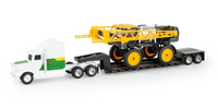 2024 1:64 ERTL *HAGIE* Semi Truck w/Lowboy & STS12 Sprayer *NIB*