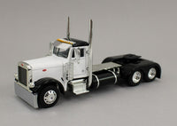 DCP 1:64 *WHITE & BLACK* Peterbilt 379 Day Cab & LODE KING GRAIN TRAILER *NIB*