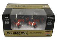 ERTL 1:64 CASE 970 & 1070 BLACK KNIGHT Argi King SET *PRESTIGE COLLECTION* NIB!