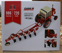 2024 ERTL 1:16 *CASE IH* International 986 Tractor w/720 PLOW *PRECISION* NIB