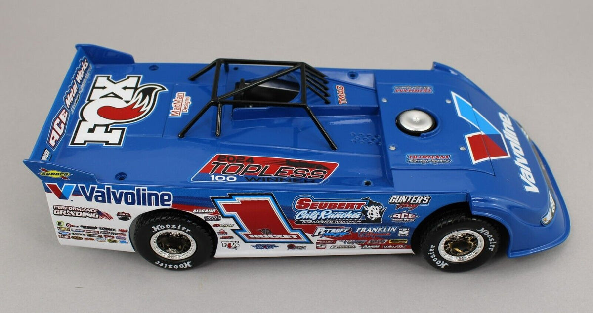 1:24 ADC Dirt Late Model *TIM McCREADIE* #1 Rocket TOPLESS 100