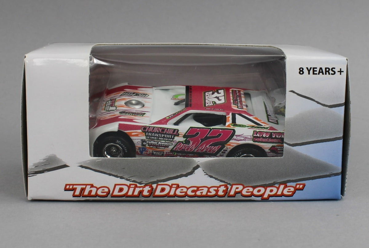 2025 ADC 1:64 Dirt Late Model *BOBBY PIERCE* #32 PINK WORLD 100