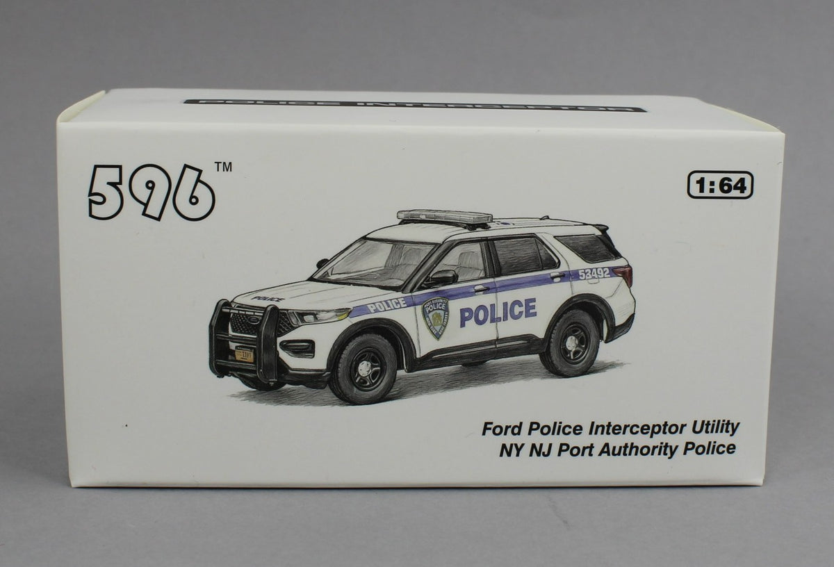 1:64 *596 DIECAST* NY NJ PORT AUTHORITY Ford Police Interceptor