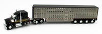 DCP 1:64 *BLACK & GOLD* Kenworth W990 High Roof & WILSON LIVESTOCK TRAILER NIB