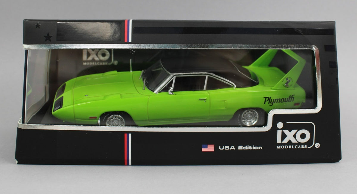1:43 IXO Models *LIMELIGHT GREEN* 1970 Plymouth Superbird *DIECAST