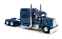 DCP 1:64 *BLUE* Kenworth W900L 86" Sleeper & CHROME MAC End Dump Trailer *NIB*