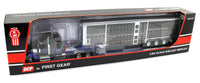 DCP 1:64 *GUN METAL BLUE* Kenworth W990 High Roof & WILSON LIVESTOCK TRAILER NIB