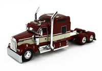 DCP 1:64 *RED* Kenworth W900L 86" Sleeper & CHROME MAC End Dump Trailer *NIB*