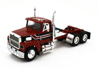 DCP 1:64 *RED & BLACK* FORD LTL 9000 Day Cab w/CHROME East End Dump Trailer NIB!
