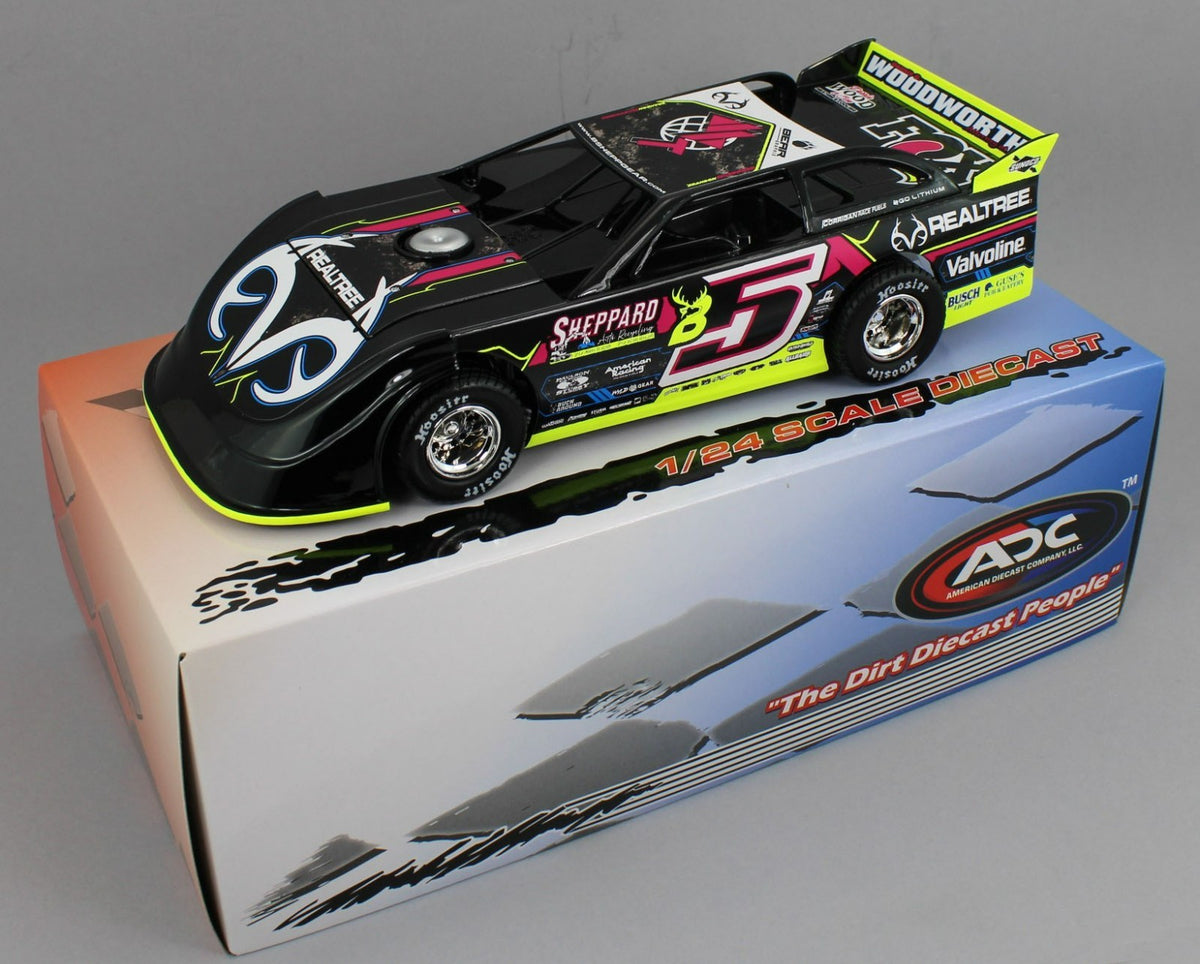 2025 ADC 1:24 Dirt Late Model *BRANDON SHEPPARD* #B5 Gateway DOME