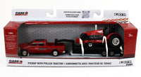 2024 ERTL 1:64 CASE IH *RED MENACE* Pulling Tractor Set w/TRUCK *NIB*