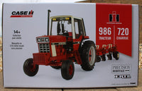 2024 ERTL 1:16 *CASE IH* International 986 Tractor w/720 PLOW *PRECISION* NIB