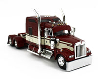DCP 1:64 *RED* Kenworth W900L 86" Sleeper & CHROME MAC End Dump Trailer *NIB*