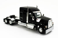 DCP 1:64 *BLACK* Kenworth W990 High Roof & WILSON LIVESTOCK TRAILER NIB