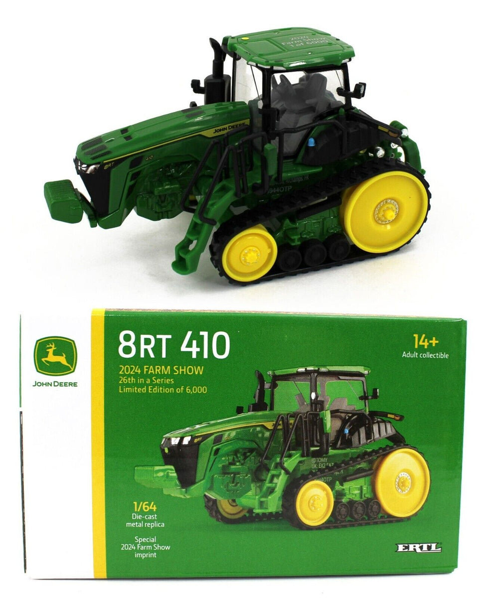 2024 FARM SHOW ERTL 1:64 *JOHN DEERE* Model 8RT 410 *TRACKED