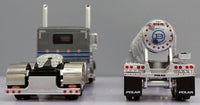 DCP 1:64 *CIRCLE B* Peterbilt 389 36" Flattop w/CHROME Polar Deep Drop Tanker