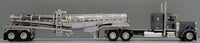 DCP 1:64 *CIRCLE B* Peterbilt 389 36" Flattop w/CHROME Polar Deep Drop Tanker