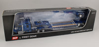 DCP 1:64 *WESTERN DISTRIBUTING* Kenworth W990 Midroof w/Tri-Axle Lowboy Trailer