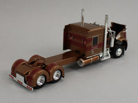 DCP 1:64 *BRONZE* Kenworth W900L 72" Flattop w/CHROME Mac Coal End Dump Trailer