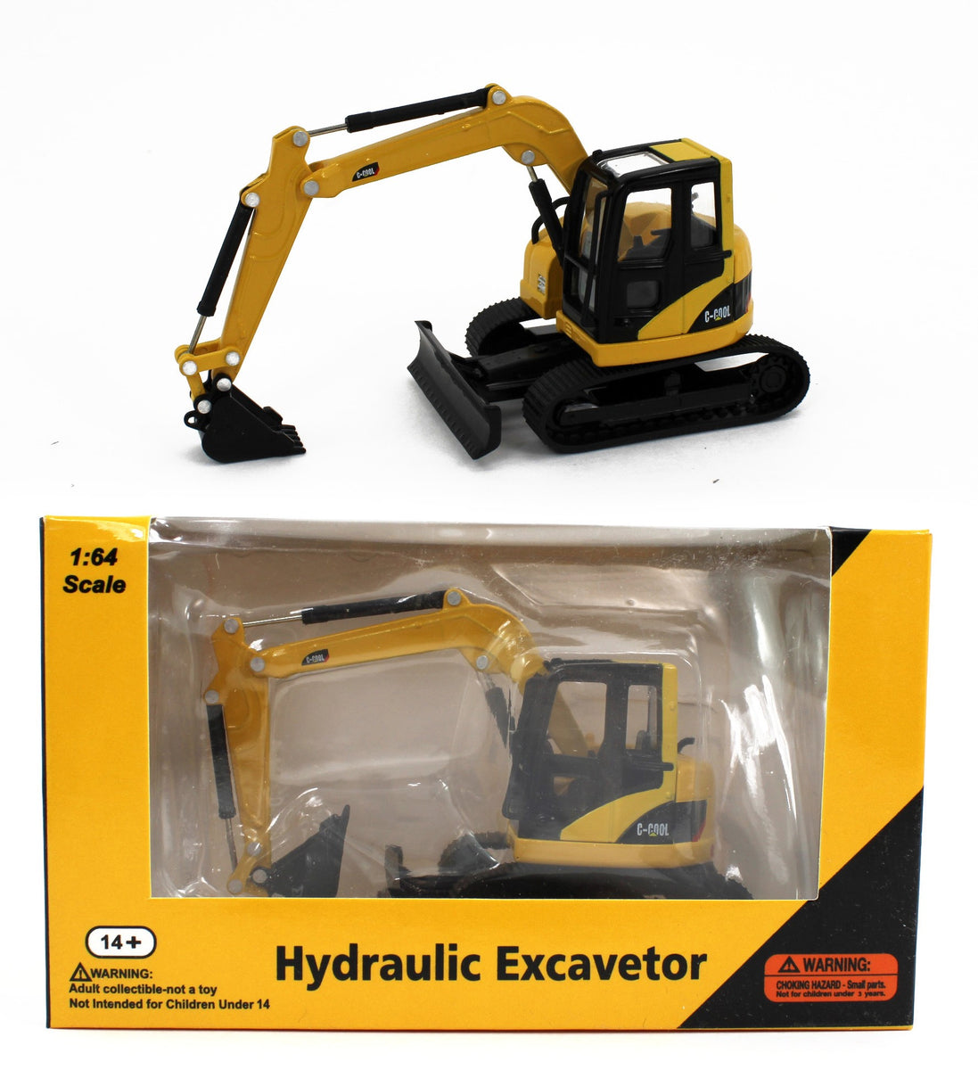 ミニカー 34R-043 C-COOL 1/64 Hydraulic Excavetor ミニカー 34R-043 C-COOL 1/64 Hydraulic Excavetor 1/64 Scale