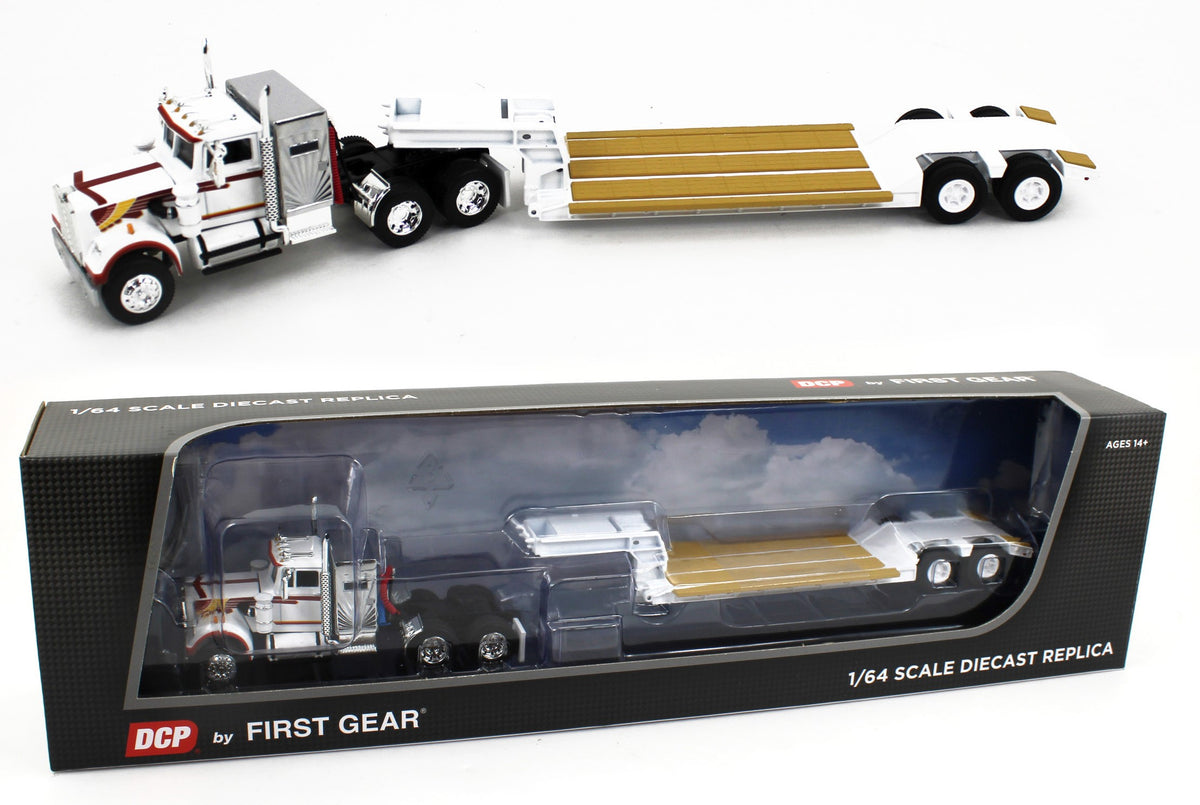 Item #CAB 1898 Black Kenworth W990 76-inch Mid-Roof Sleeper