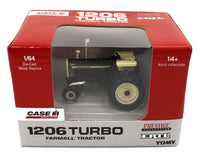 2024 ERTL 1:64 CASE IH Farmall 1206 Turbo Tractor *3-PIECE SET* Red Silver & Black Chaser NIB!