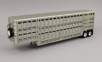 DCP 1:64 *RED & WHITE* MACK Super Liner Flattop Vintage Wilson Livestock Trailer