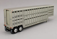 DCP 1:64 *RED & WHITE* MACK Super Liner Flattop Vintage Wilson Livestock Trailer