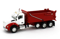 
              2022 DCP 1:64 *WHITE &RED* Kenworth T880 Rogue Dump Truck NIB
            