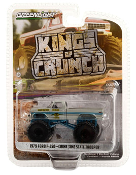 GreenLight *KINGS CRUNCH 11* CRIME TIME 1979 Ford F250 Monster Truck NIP