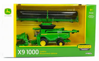 2021 ERTL 1:64 John Deere X9 1000 COMBINE w/CORN & DRAPER HEADS *REPLICA* NIB!