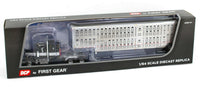 2021 DCP 1:64 BLACK & SILVER MACK SUPER-LINER w/Wilson TANDEM AXLE LIVESTOCK NIB