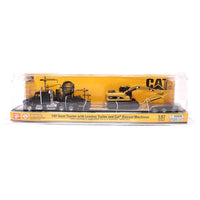 1:87 DIECAST MASTERS *CATERPILLAR CAT* Kenworth T880 Semi Lowboy 320D Excavator