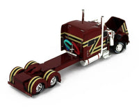 
              DCP 1:64 *METALLIC RED* Stretched Peterbilt 389 70" Midroof w/Renegade Lowboy
            