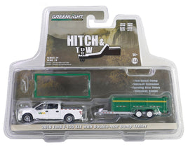 1:64 GreenLight *HITCH & TOW 29* Waste Management 2018 Ford F150 & DUMP TRAILER