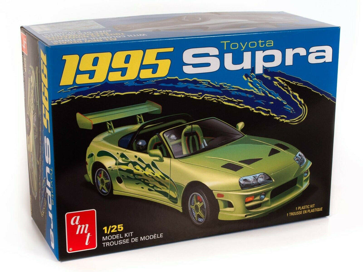 1:25 AMT 1995 Toyota Supra IMPORT RACER *PLASTIC MODEL KIT* MISB