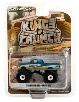 GreenLight *KINGS CRUNCH 11* WILDFOOT 1993 Ford F-250 Monster Truck NIP