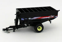 1:64 SpecCast J&M X-Tended X1112 FLOTATION TIRE Grain Cart BLACK *AMERICAN FLAG*