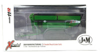 1:64 SpecCast *J&M* X-Tended Reach X1112 *TRACKED* Grain Cart Wagon GREEN NIB!