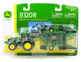 ERTL 1:64 JOHN DEERE 8320R Tractor w/Duals & Model 637 Fold DISK *NIP*