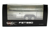 1:64 *WHITE* THUNDER CREEK FST990 Fuel Trailer *DIECAST REPLICA* NIB!