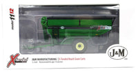 1:64 SpecCast J&M X-Tended Reach X1112 FLOTATION TIRE Grain Cart Wagon GREEN NIB