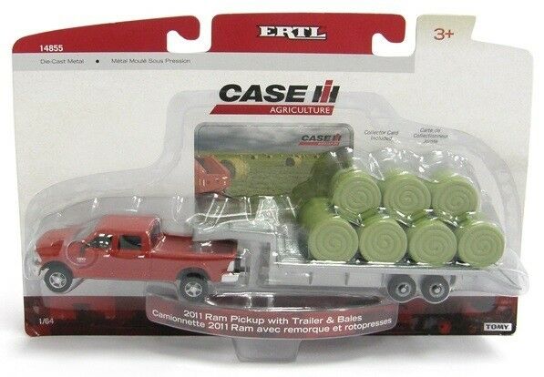 Dodge Ram Pick-up Com Trailer E Kart - #1644 - 1/55 - Siku Dodge Ram Pick-up Com Trailer E Kart - #1644 - 1/55 - Siku
