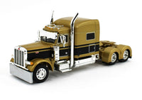 2022 DCP 1:64 *GOLD* Peterbilt 379 70" w/WILSON 50' Tri-Axle Grain Trailer NIB