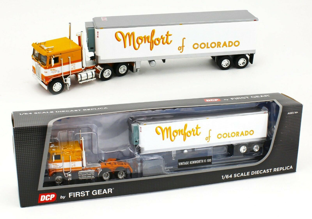 2020 First Gear DCP 1:64 *MONFORT of COLORADO* KENWORTH K-100 COE