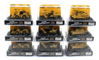 MICRO SIZED = DIECAST MASTERS *CATERPILLAR CAT* 18-Piece Equipment Set *NIP*